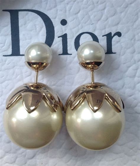 dior spring earrings|authentic christian Dior earrings.